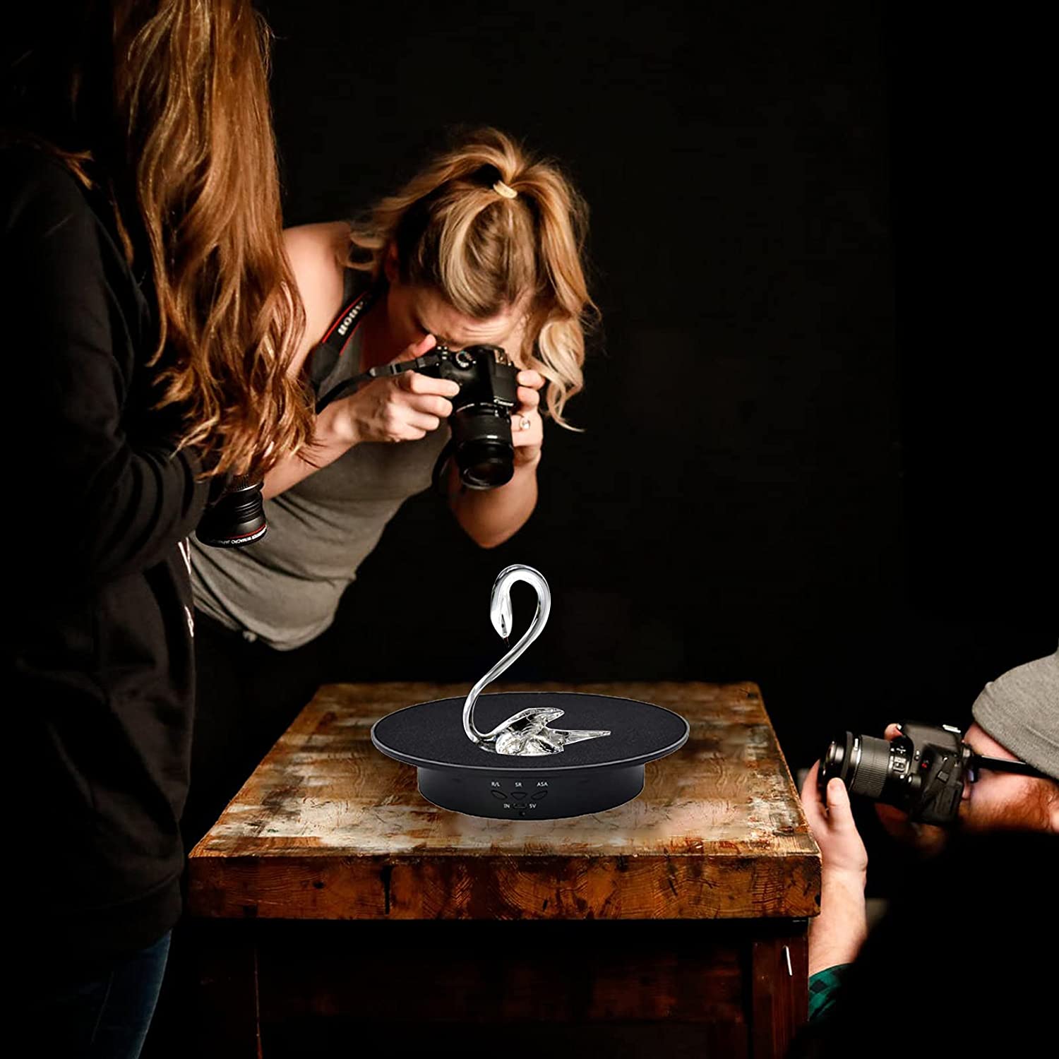 STÓŁ FOTOGRAFICZNY OBROTOWY PODSTAWKA ELEKTRYCZNY Model STÓŁ OBROTOWY PODSTAWKA