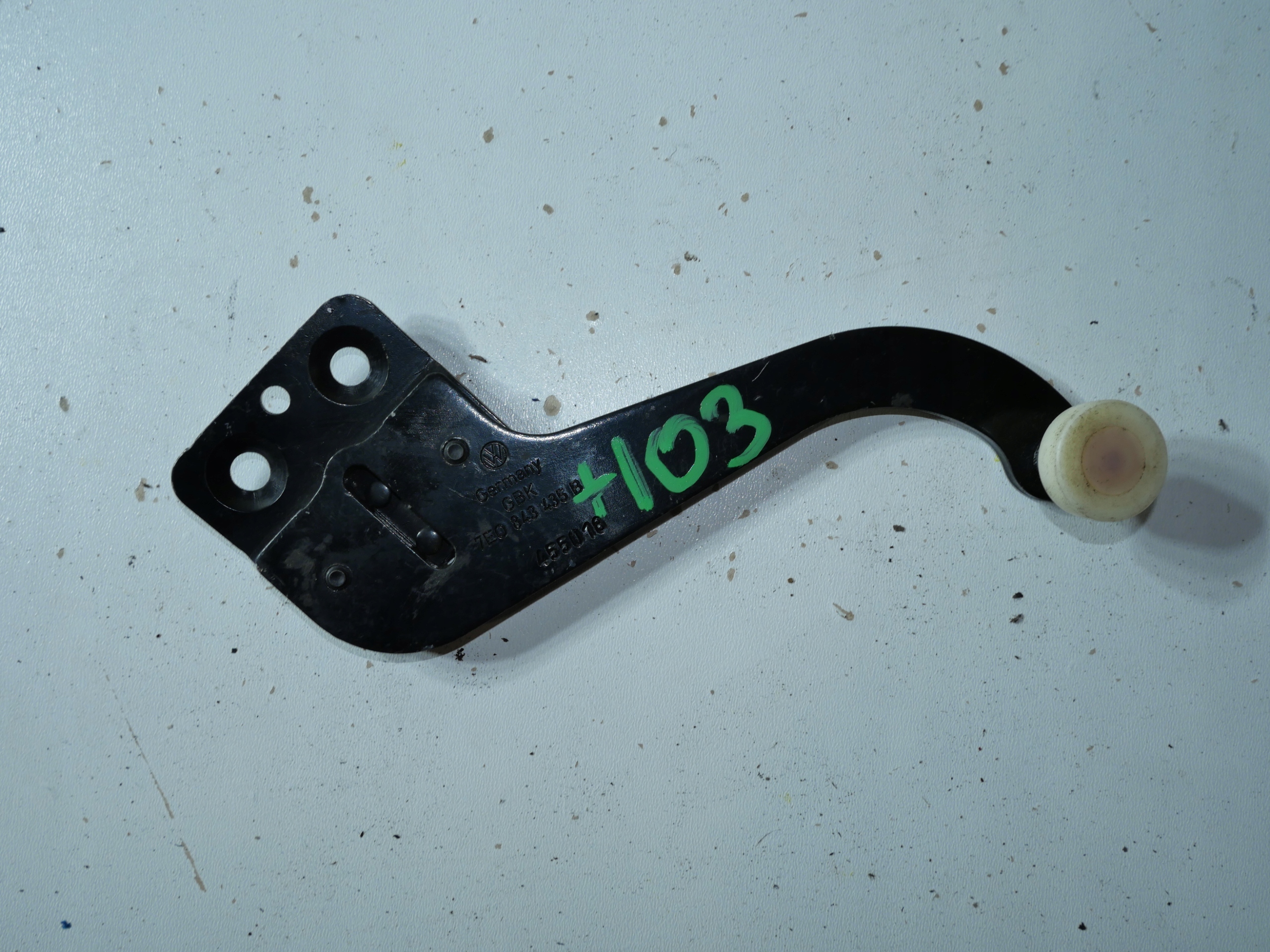 hinge roll door VW T5 T6 7E0843435B