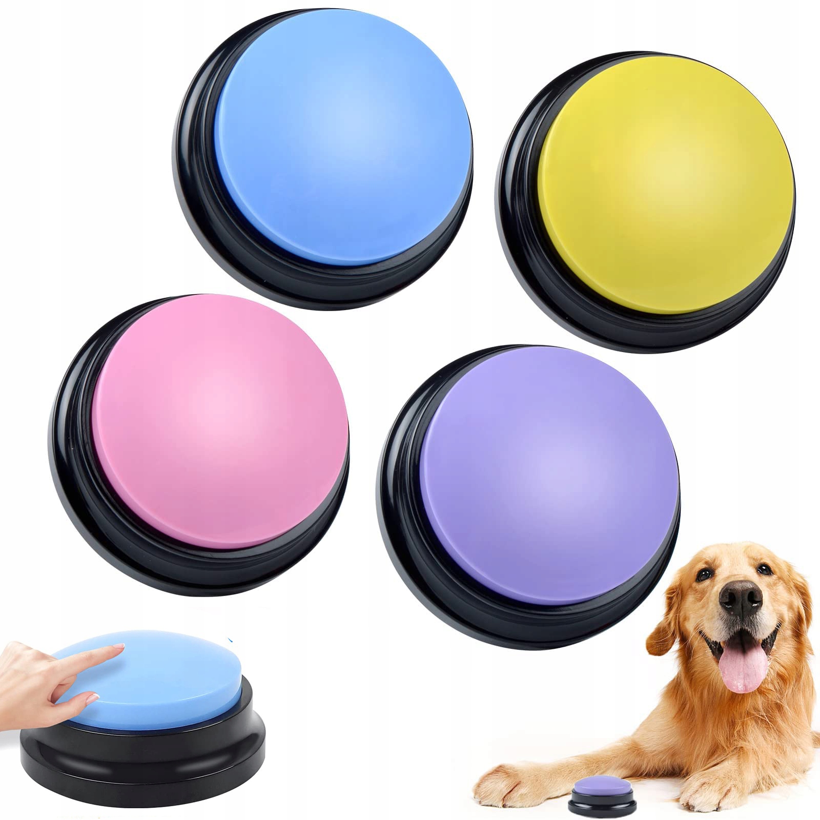 

Przycisk Głosowy Szkolenia Komunikacji Psa 4SZT.