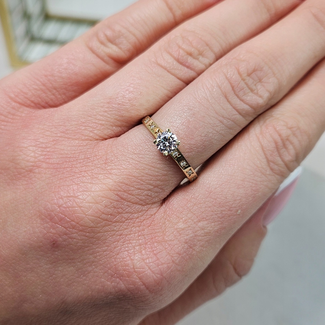 Prstýnek ryzosti 585