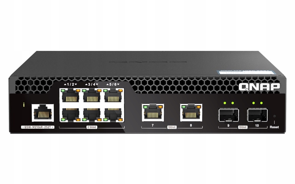 Prepínač Qnap QSW-M2106R-2S2T