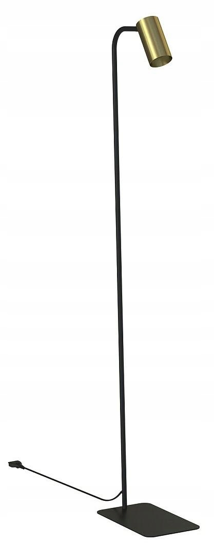 Stojacia lampa do domácnosti Stojacia lampa Mono Zlatá Čierna 1xGU10 130cm