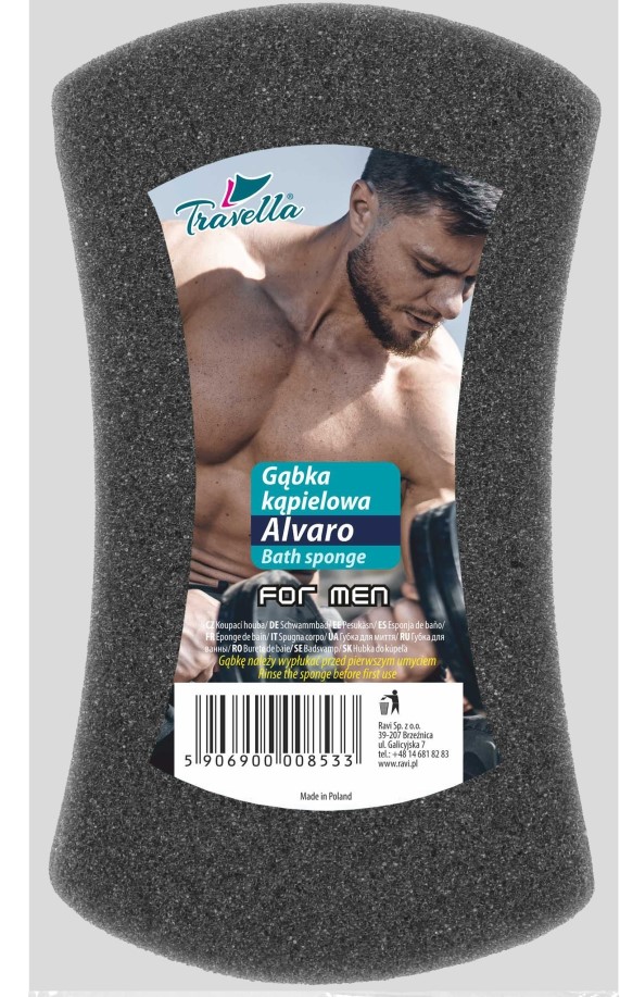 GĄBKA MYJKA KĄPIELOWA DO MYCIA KĄPIELI MASAŻU SPA EAN (GTIN) 803700023344