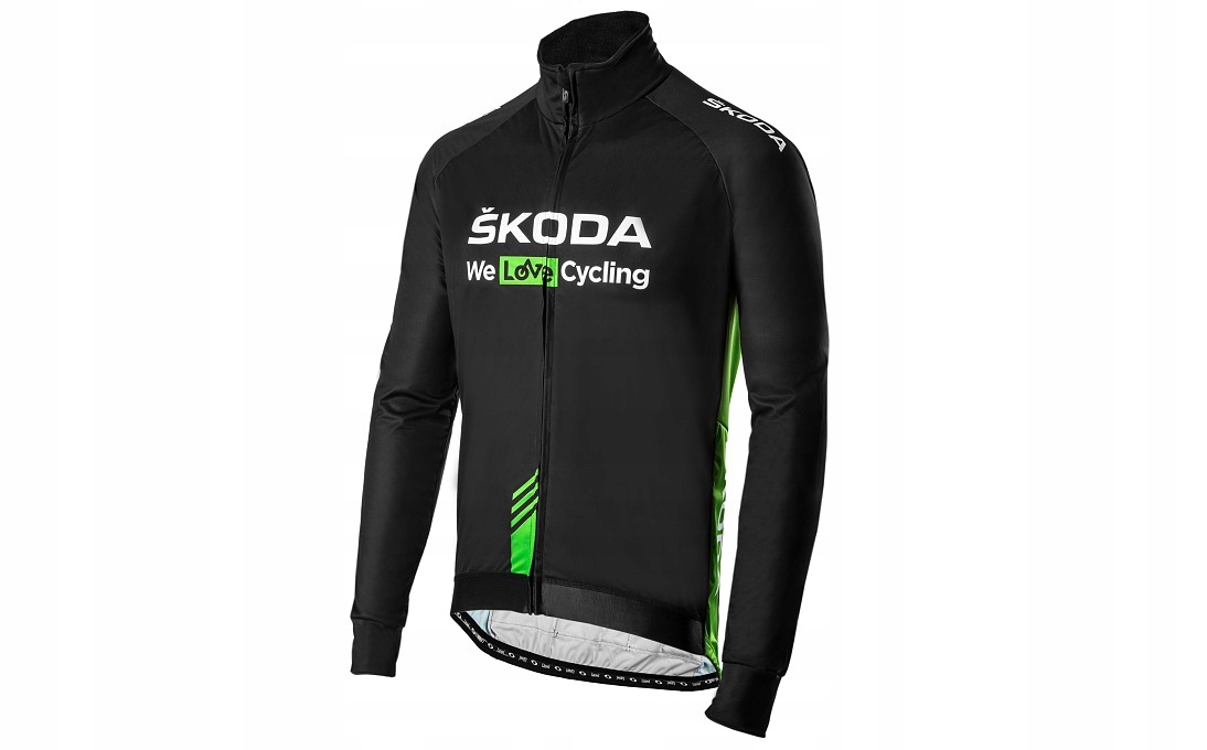 Škoda pánská cyklistická bunda černá XXL