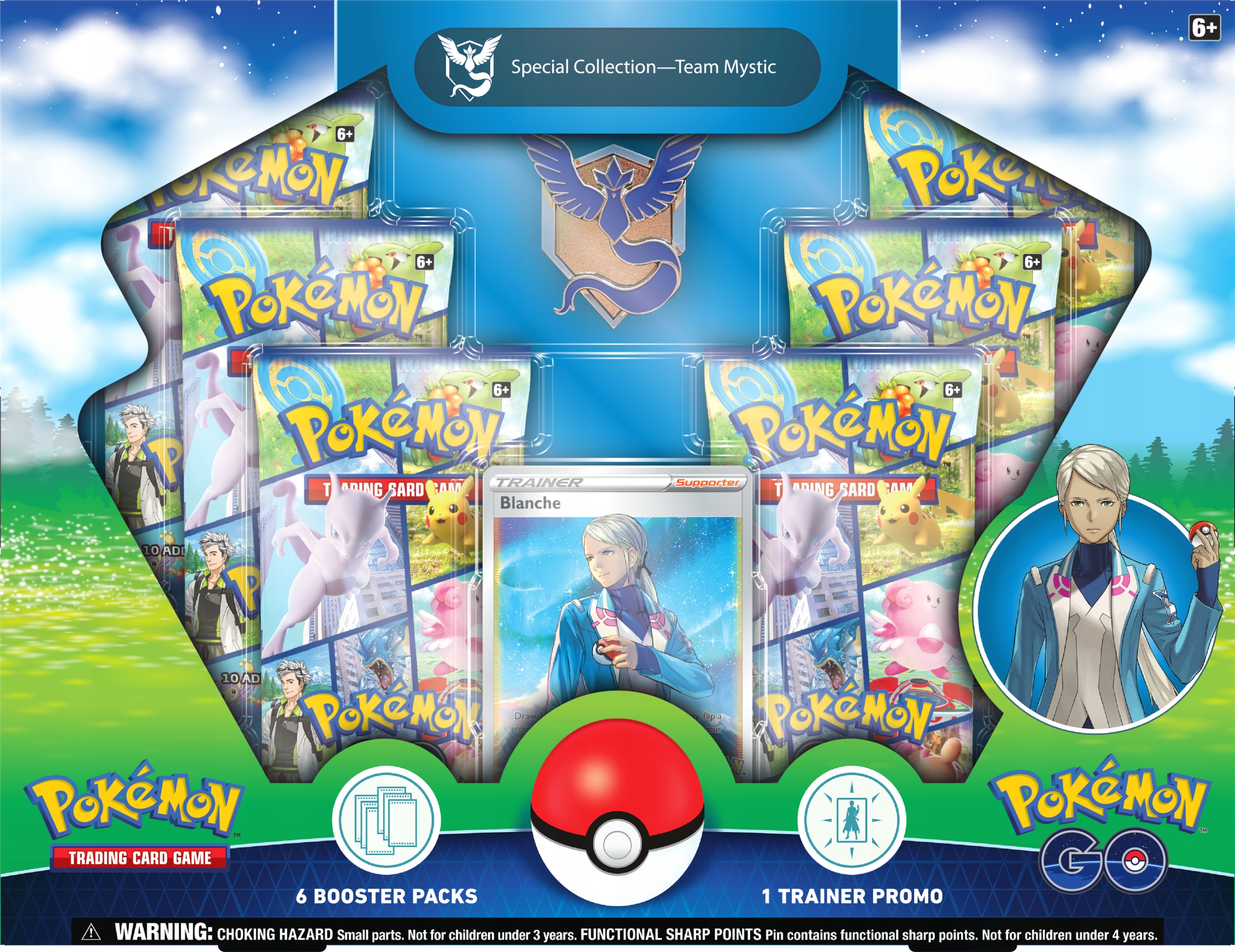 Sada karet Pokémon TCG: Pokémon GO - Special Collection Blanche - Team Mystic