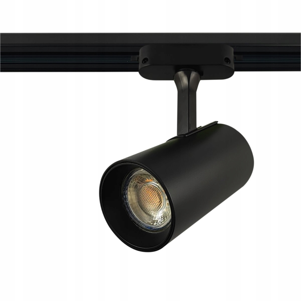 Reflektor szynowy 1-fazowy GU10 60x115mm czarny