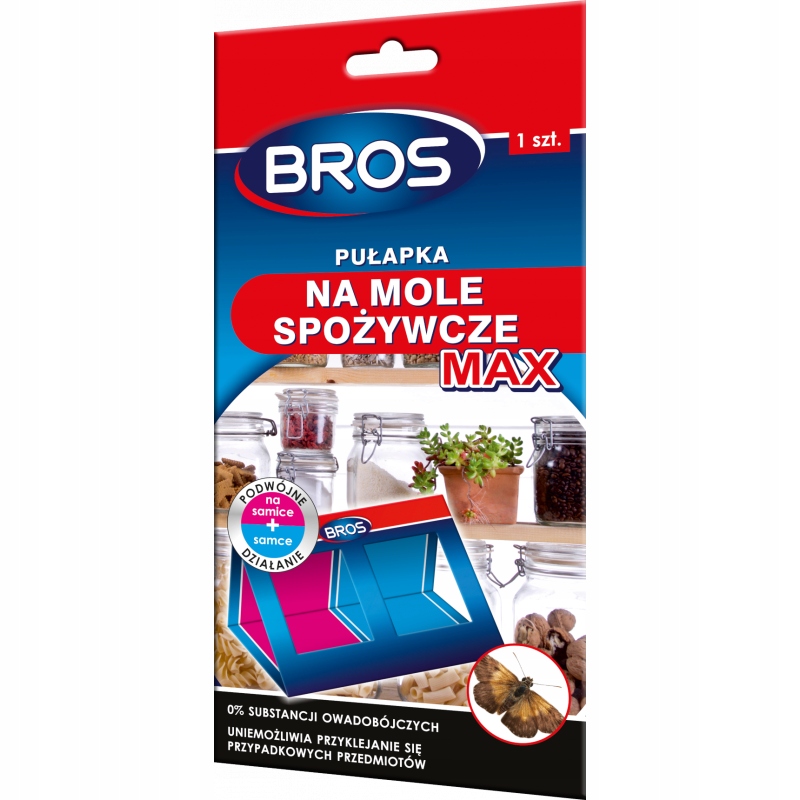 

Silny Lep Pułapka Klej Na Mole Spożywcze Bros Max
