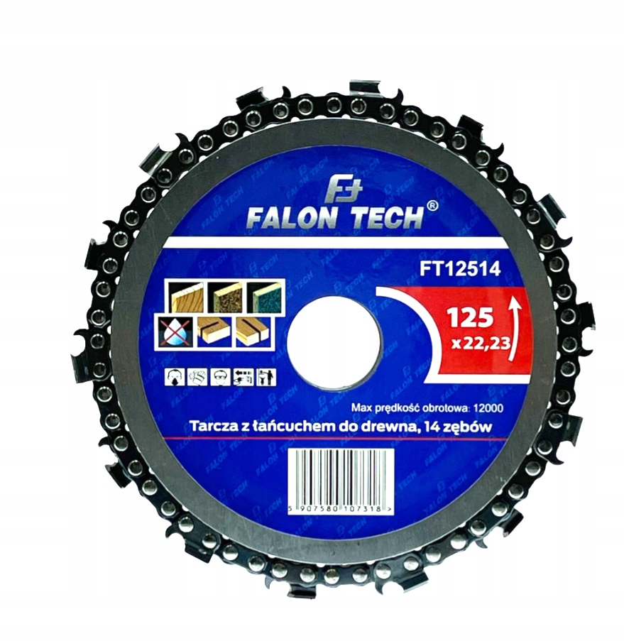 Tarcza Piła Łańcuchowa 125mm do Drewna