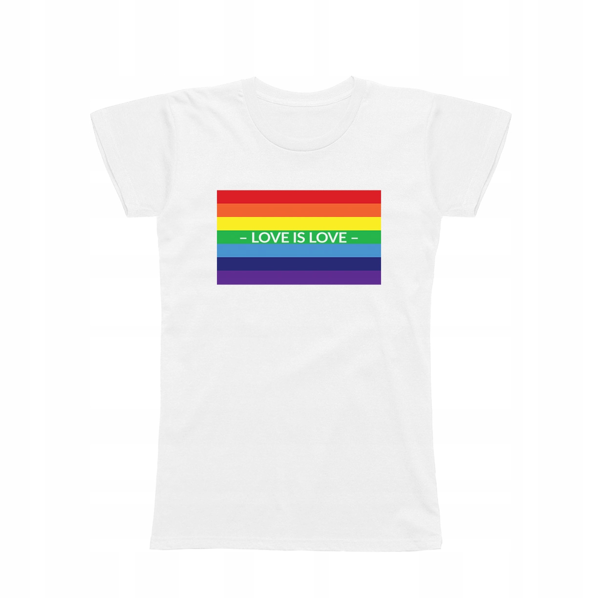 

L - Koszulka T-shirt Lgbt Tęcza Tęczowa Is Love