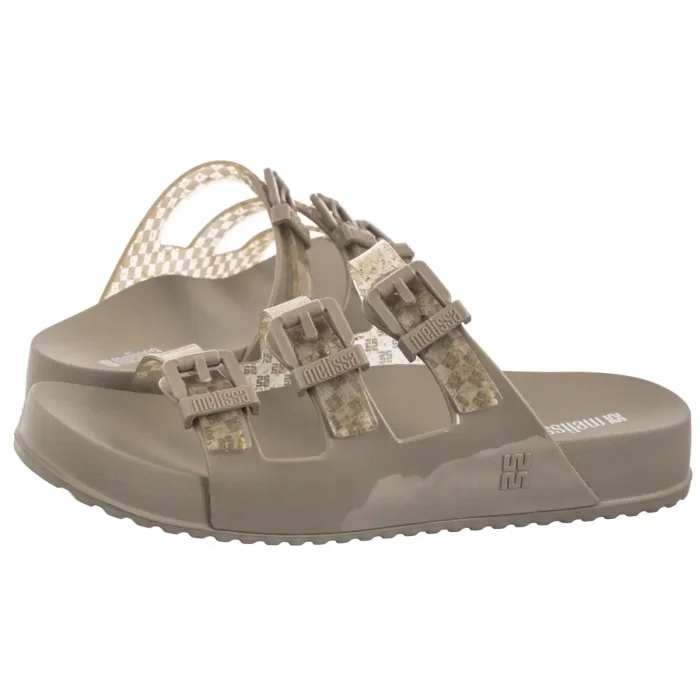 Dámské boty Nazouváky Melissa Cozy Stripes Ad 35943/BC940 Beige Béžová