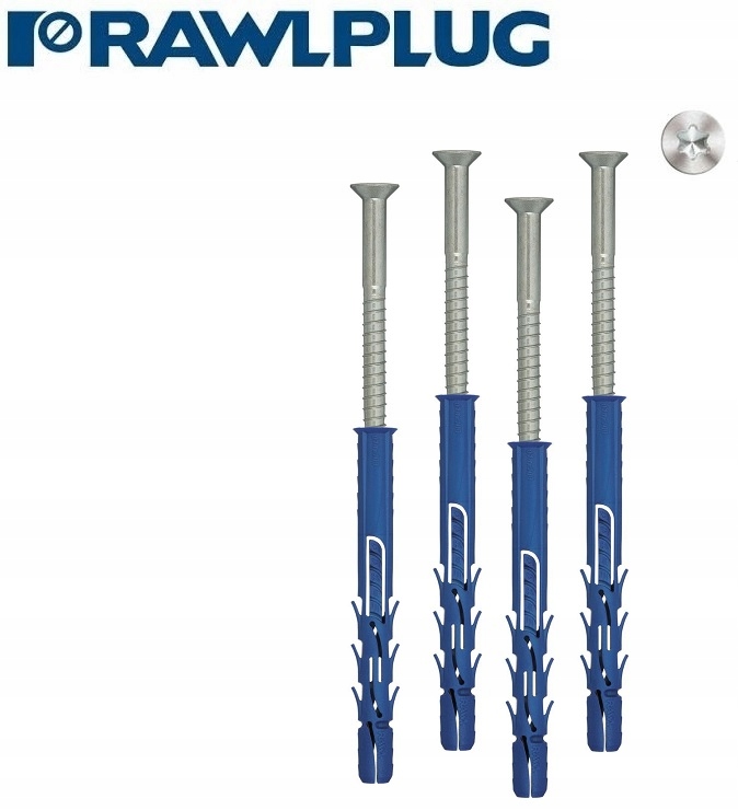 RAWLPLUG KOŁEK RAMOWY 10X120MM TORX 10 SZTUK
