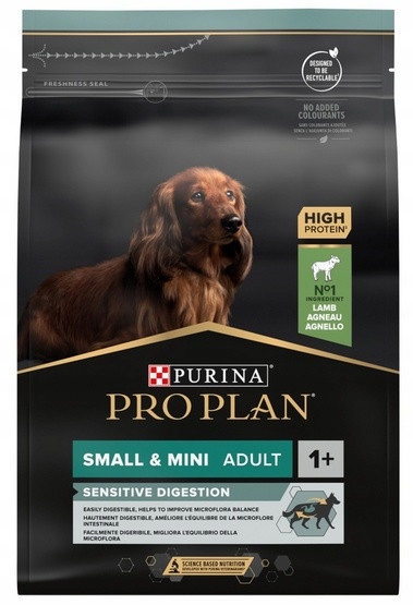Levně Purina Pro Plan Adult Small & Mini Sensitive Digestion Lamb 3 kg