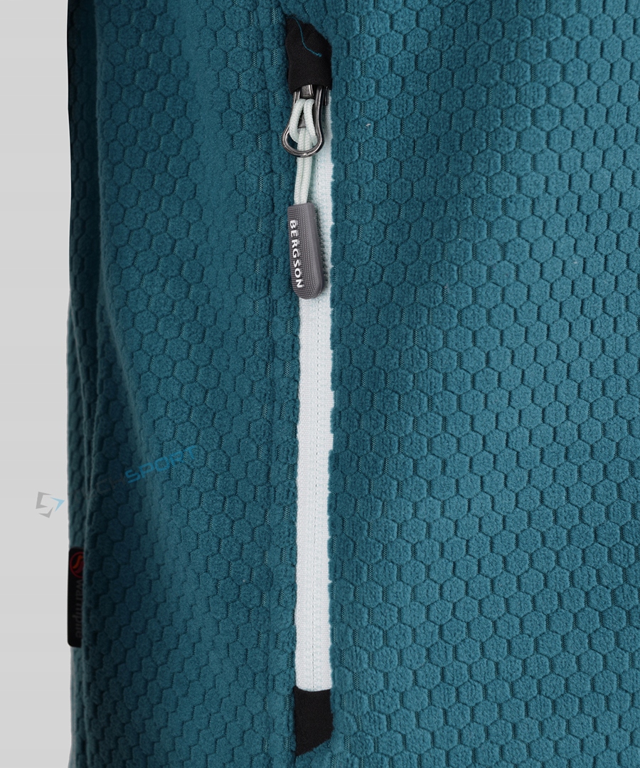 MĘSKI POLAR BLUZA POLAROWA BERGSON URHO WARMPILE r. M Kolor niebieski