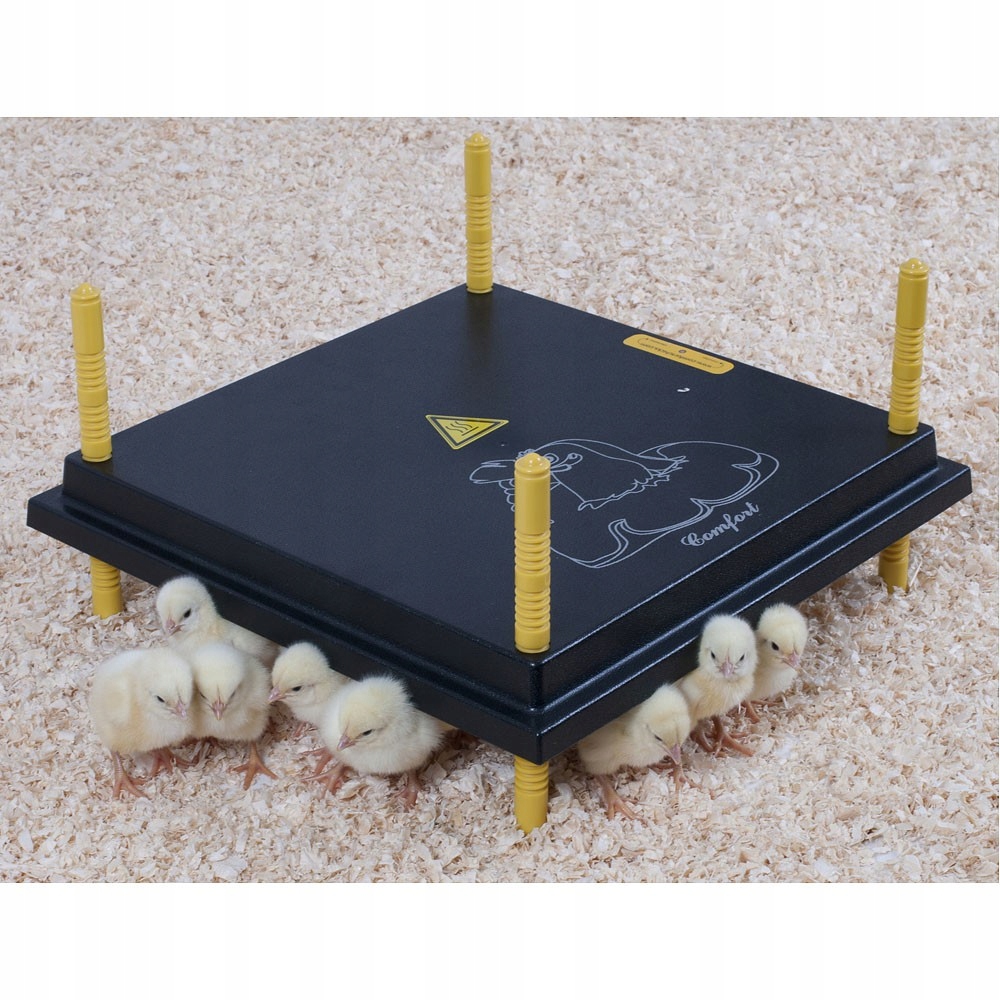 Kwoka Topná deska „Comfort” pro kuřata 40x40 cm, 38 W, 220-240 V pro 30-35
