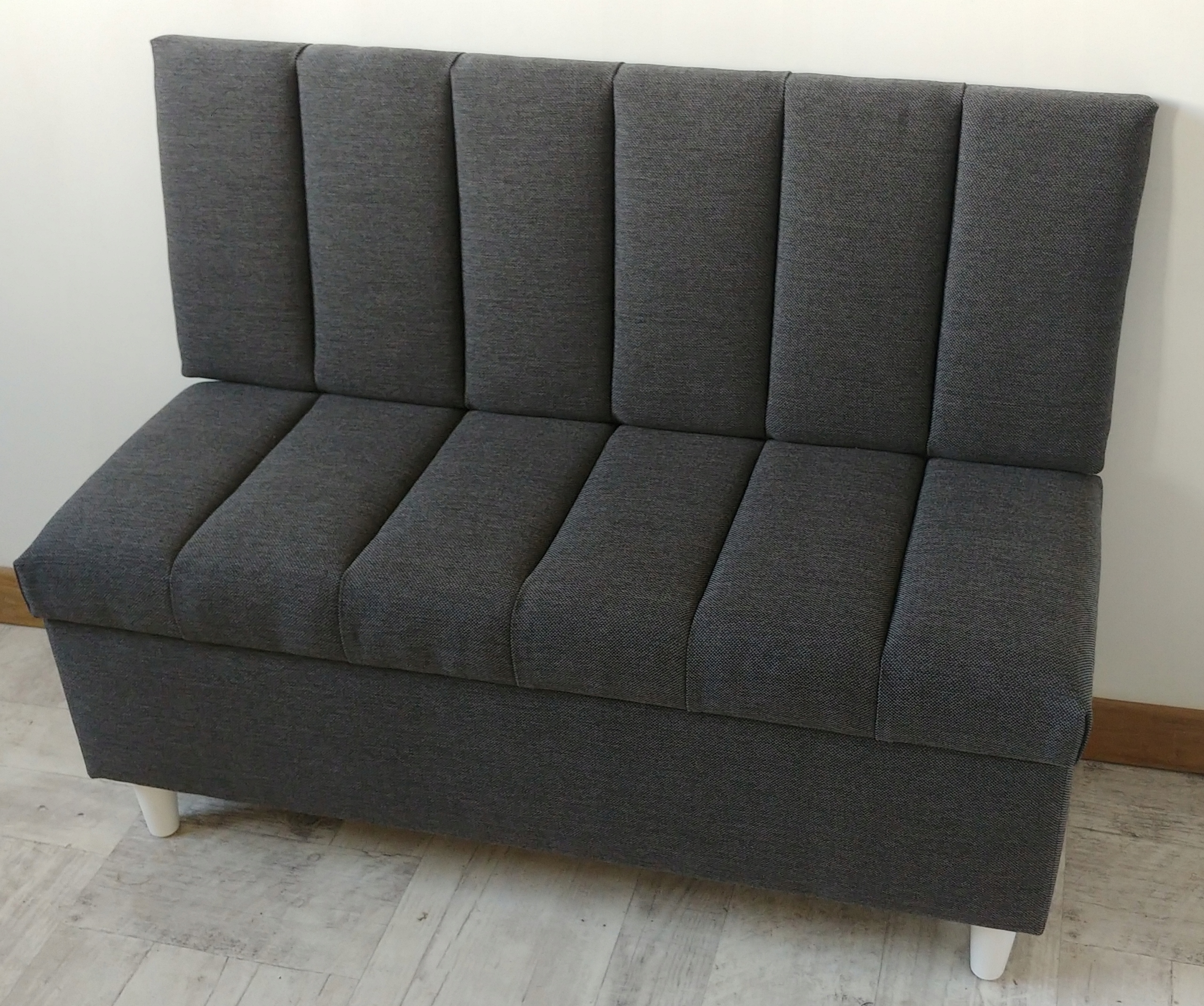 P5 PUF PIKOWANY Z POJEMNIKIEM - 100 cm. + PANEL NA ŚCIANĘ Marka inna