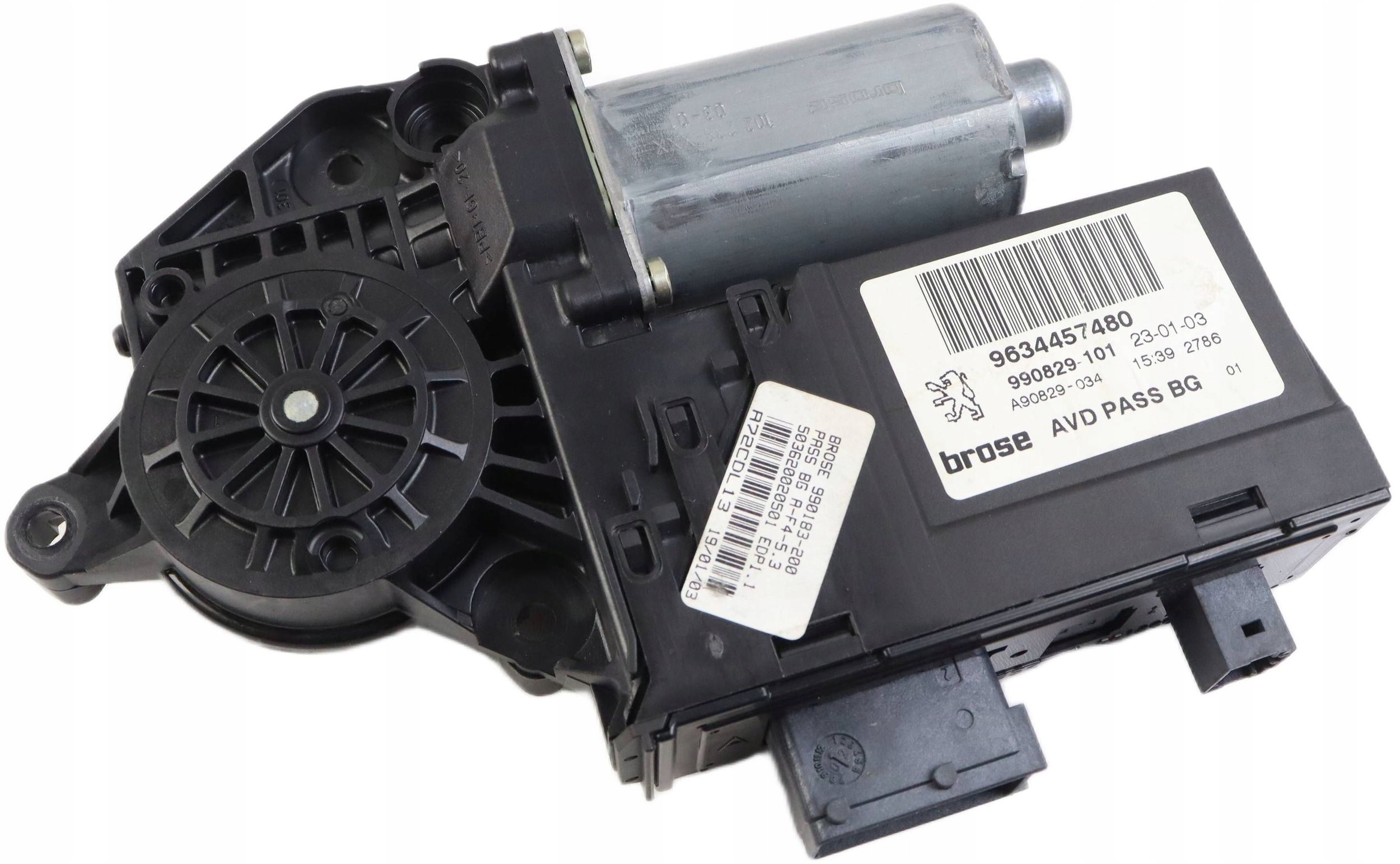 PEUGEOT 307 mini motor windows right front front 9634457480 EUROPA