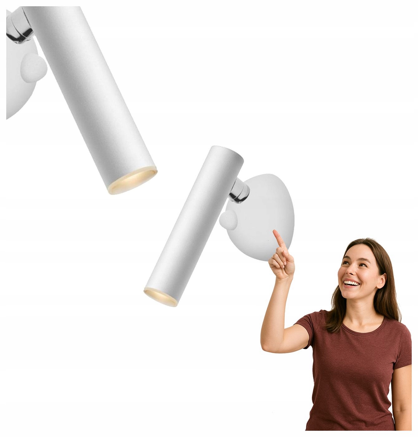 Led nástenné svietidlo Loya W0461-01A-S8S8 Zuma Line
