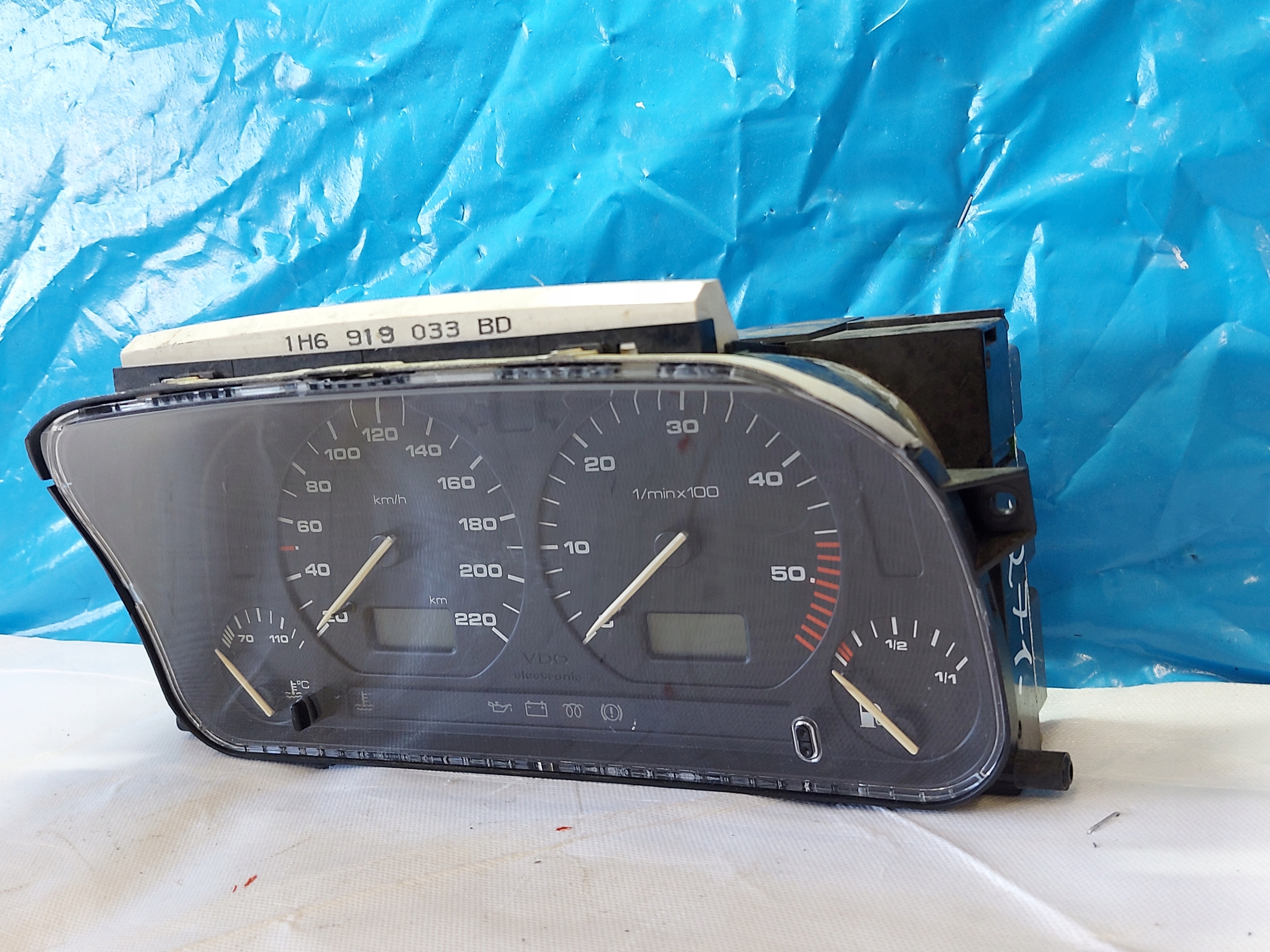 dials clock GOLF III 1.9 TD 1H6919033BD