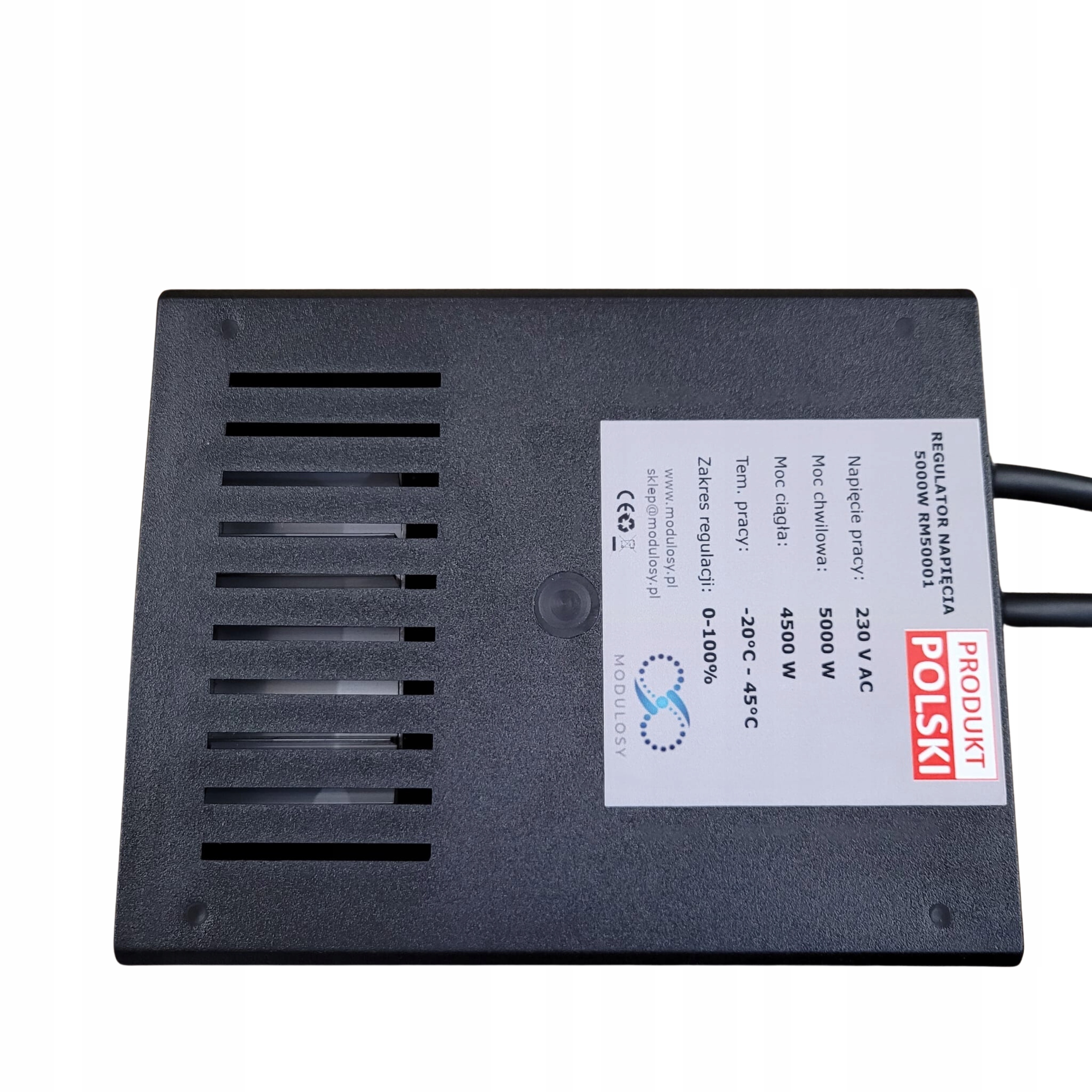 REGULATOR NAPIĘCIA OBROTÓW SILNIKA MOCY GRZAŁKI 5K Rodzaj regulator napięcia