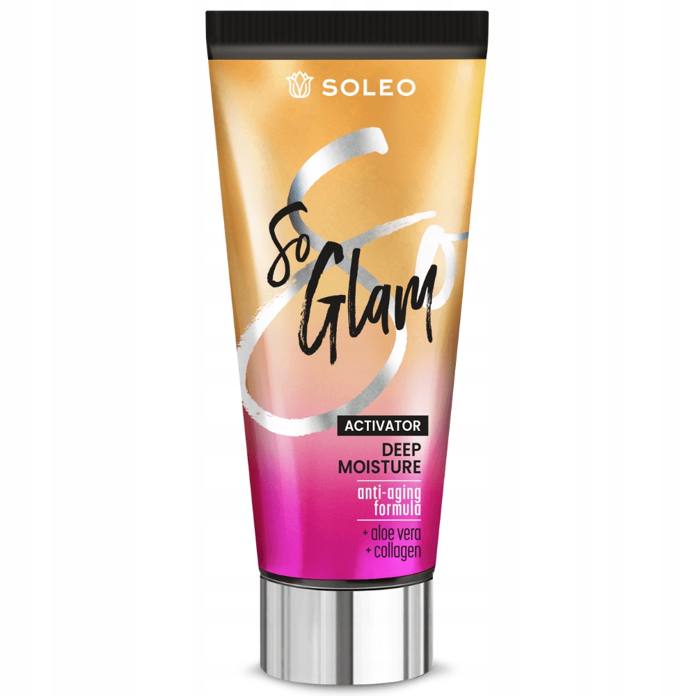 SOLEO SO GLAM 150ml PRZYSPIESZACZ OPALANIA +GRATISY Marka Soleo