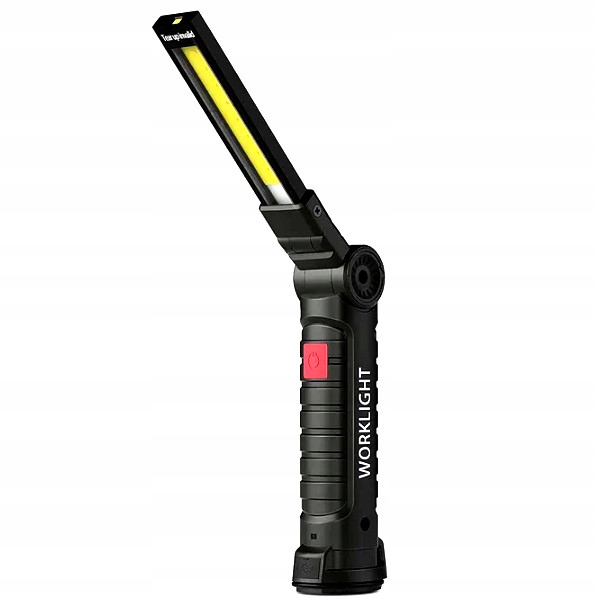 

Latarka Warsztatowa Led Mocna 5w1 robocza Magnes