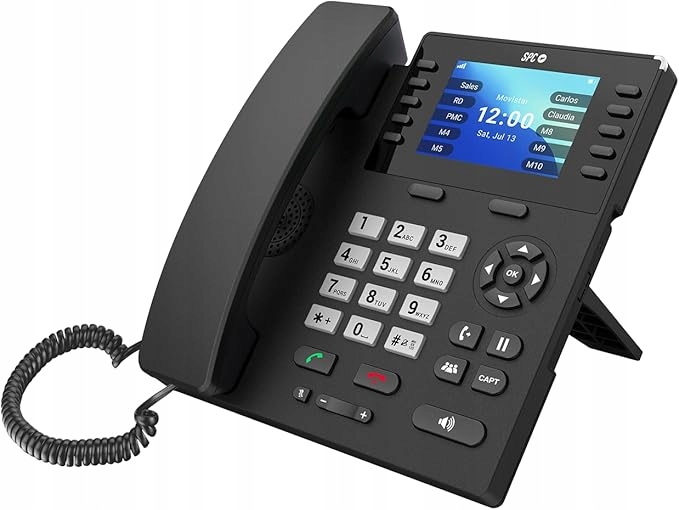 Telefon Stacjonarny Spc WF100 4G WiFi 2000mAh Czarny nowy