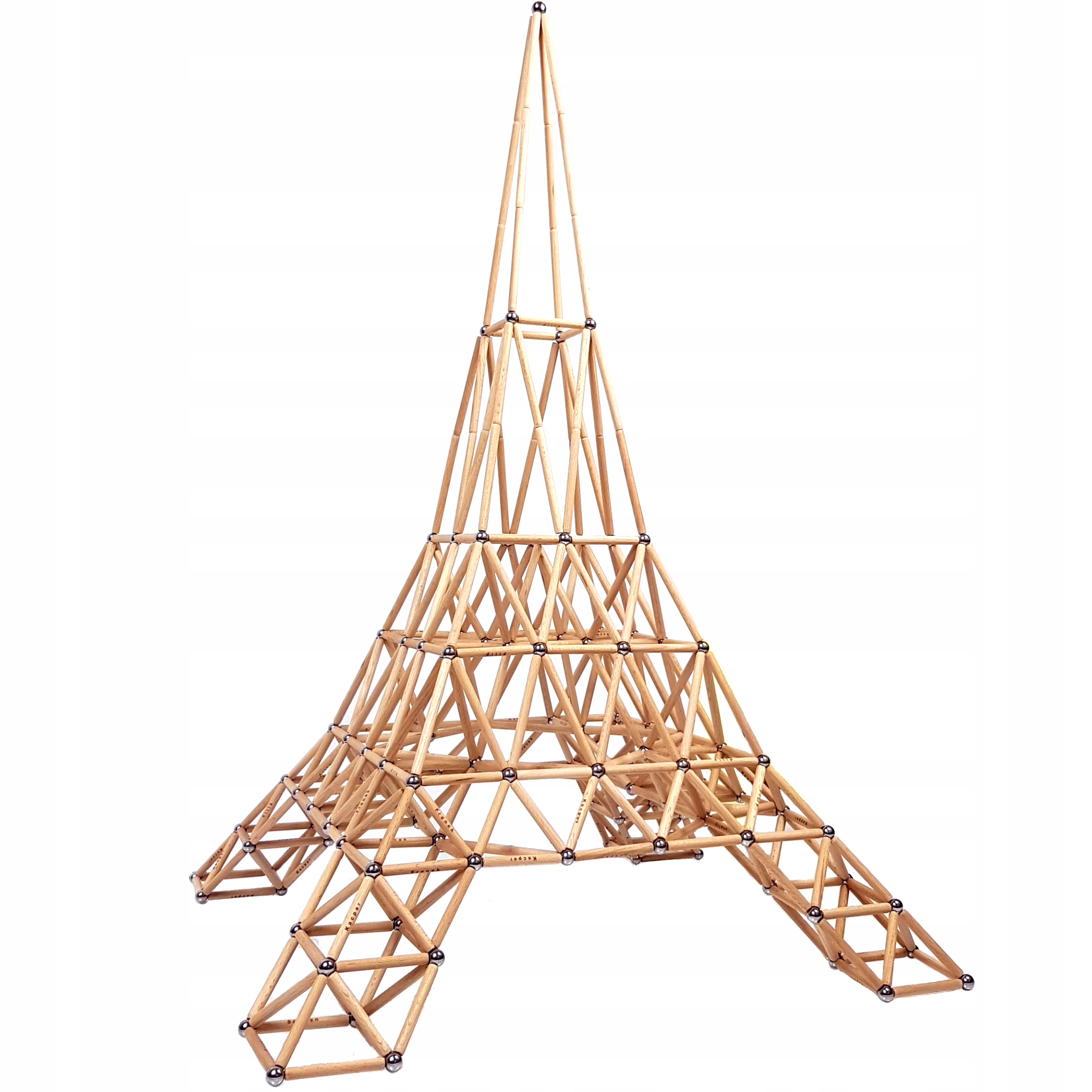 KLOCKI MAGNETYCZNE DREWNIANE KULKI 8 MM Marka Pozostałe