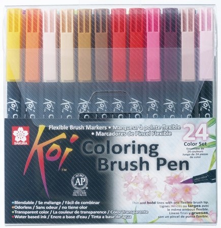 Koi Brush Set 24 Sakura