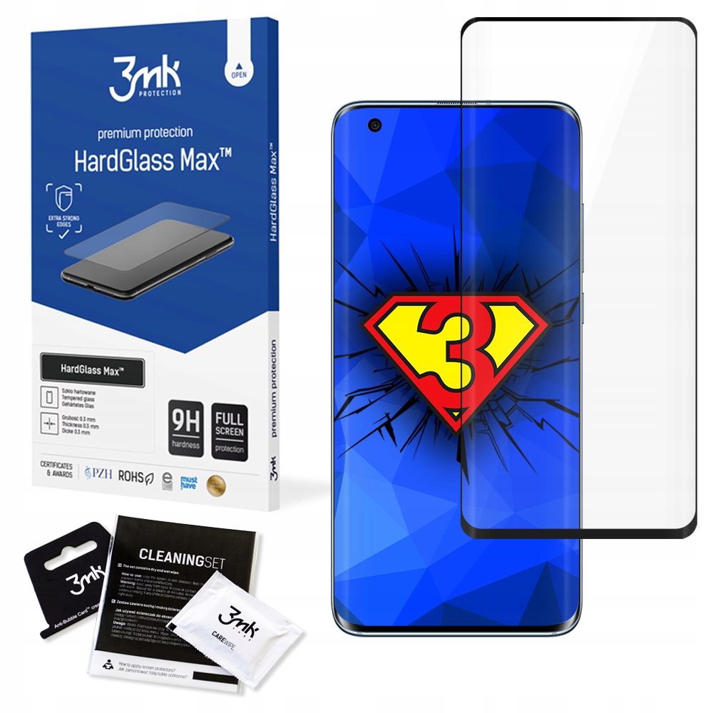 

3mk HardGlass Max Szkło hartowane na Xiaomi Mi 10