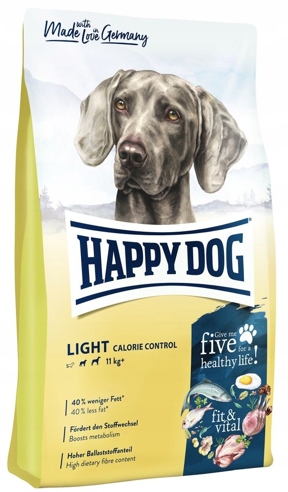 Happy Dog Supreme Fit & Vital Light Calorie Control suché krmivo pro psy 12 kg