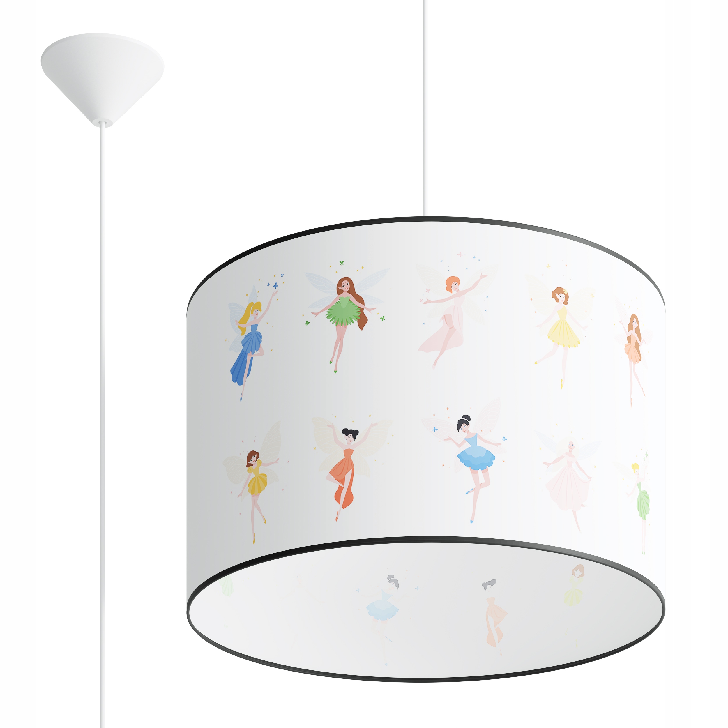 

Lampa wisząca Wróżki 40 kolorowa dla dziewczynki