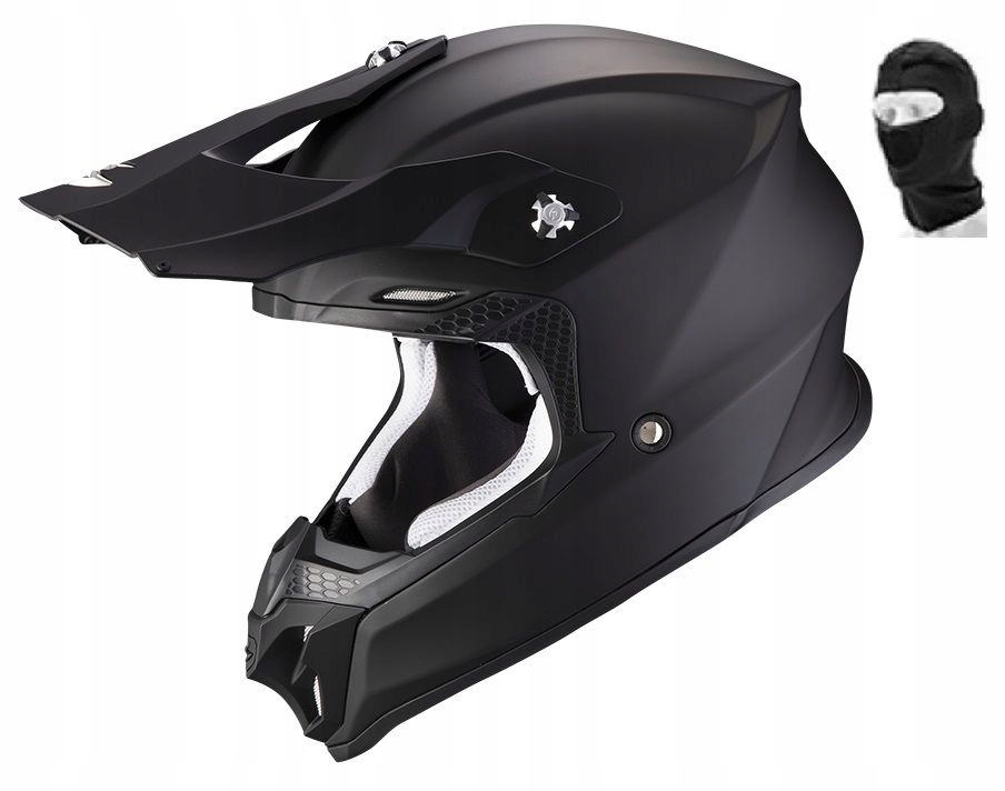 SCORPION KASK VX-16 EVO AIR MAT BLACK M Homologacja europejska ECE R22-06