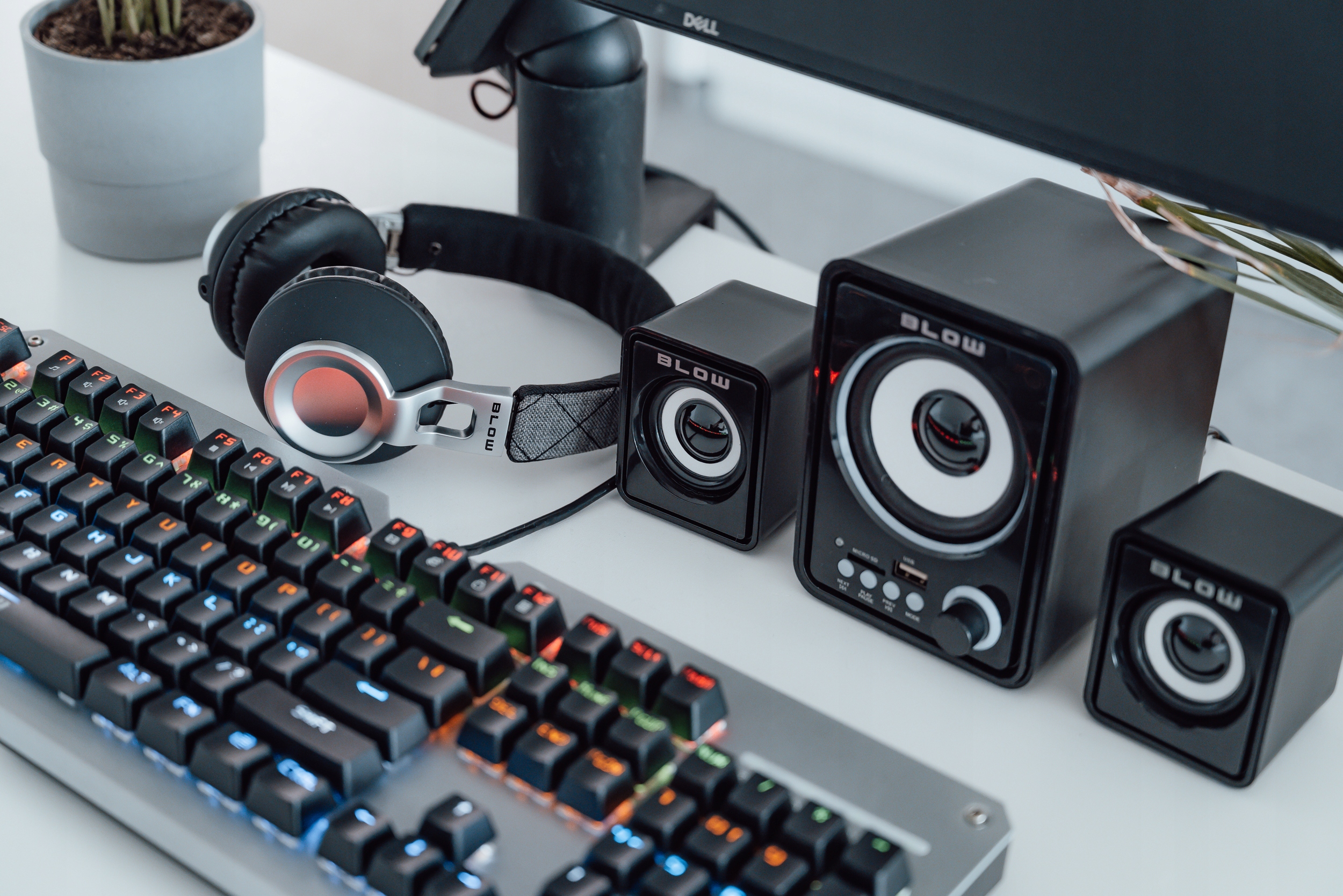 KLAWIATURA GAMINGOWA MECHANICZNA PODŚWIETLANA RGB DLA GRACZY Interfejs USB