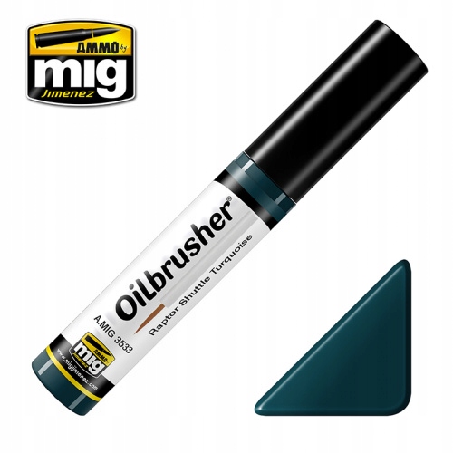 Ammo Oilbrusher Raptor Shuttle Turquoise 10 ml