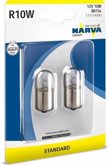 

Narva Żarówka R10W 12V 10W 17311 Blister 2szt.