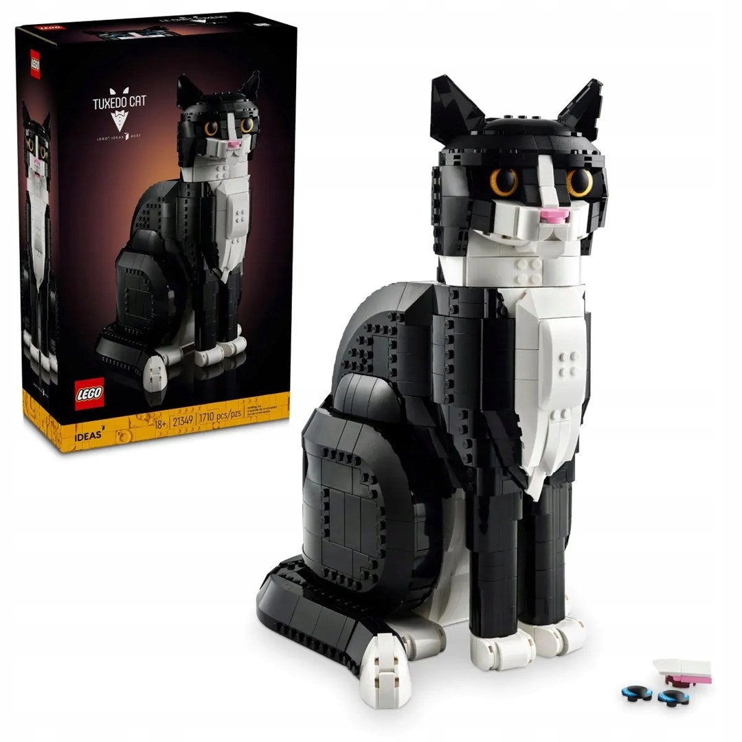 LEGO Ideas 21349 Білий та чорний кіт