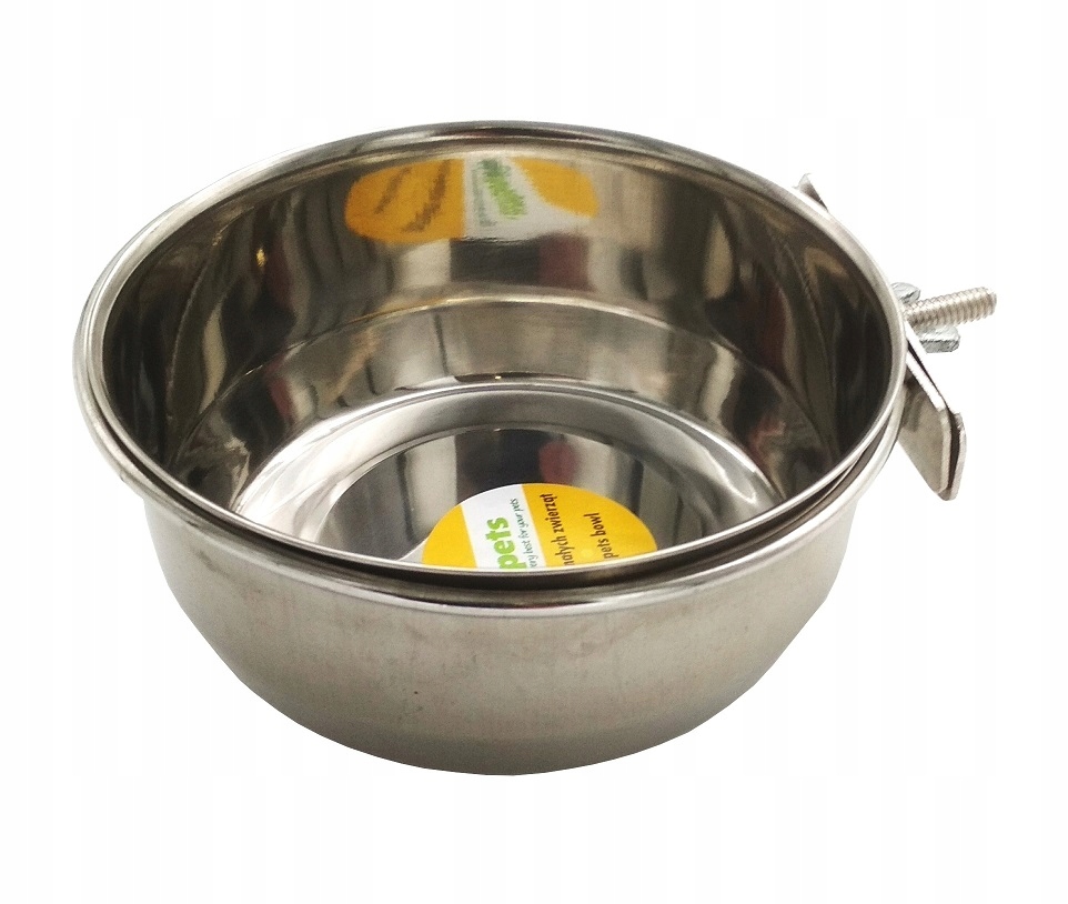 

Miska Metalowa Przykręcana Do Klatki 800ml Ptaków