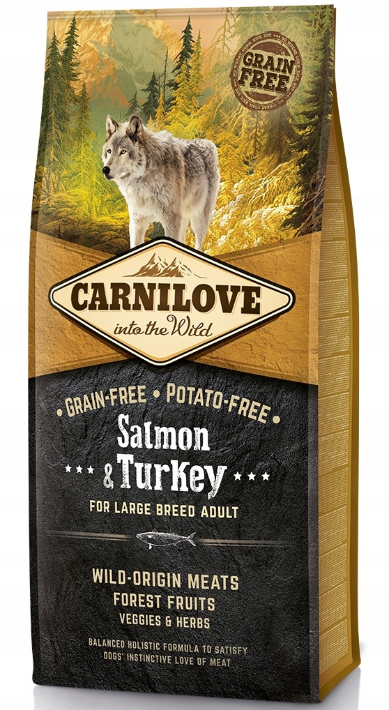 Carnilove Gf Salmon Turkey Large Breed Adult 12kg
