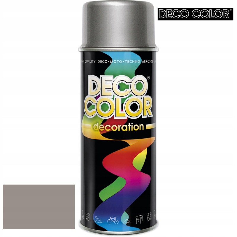 

Deco Color Farba Spray aluminium połysk RAL9006