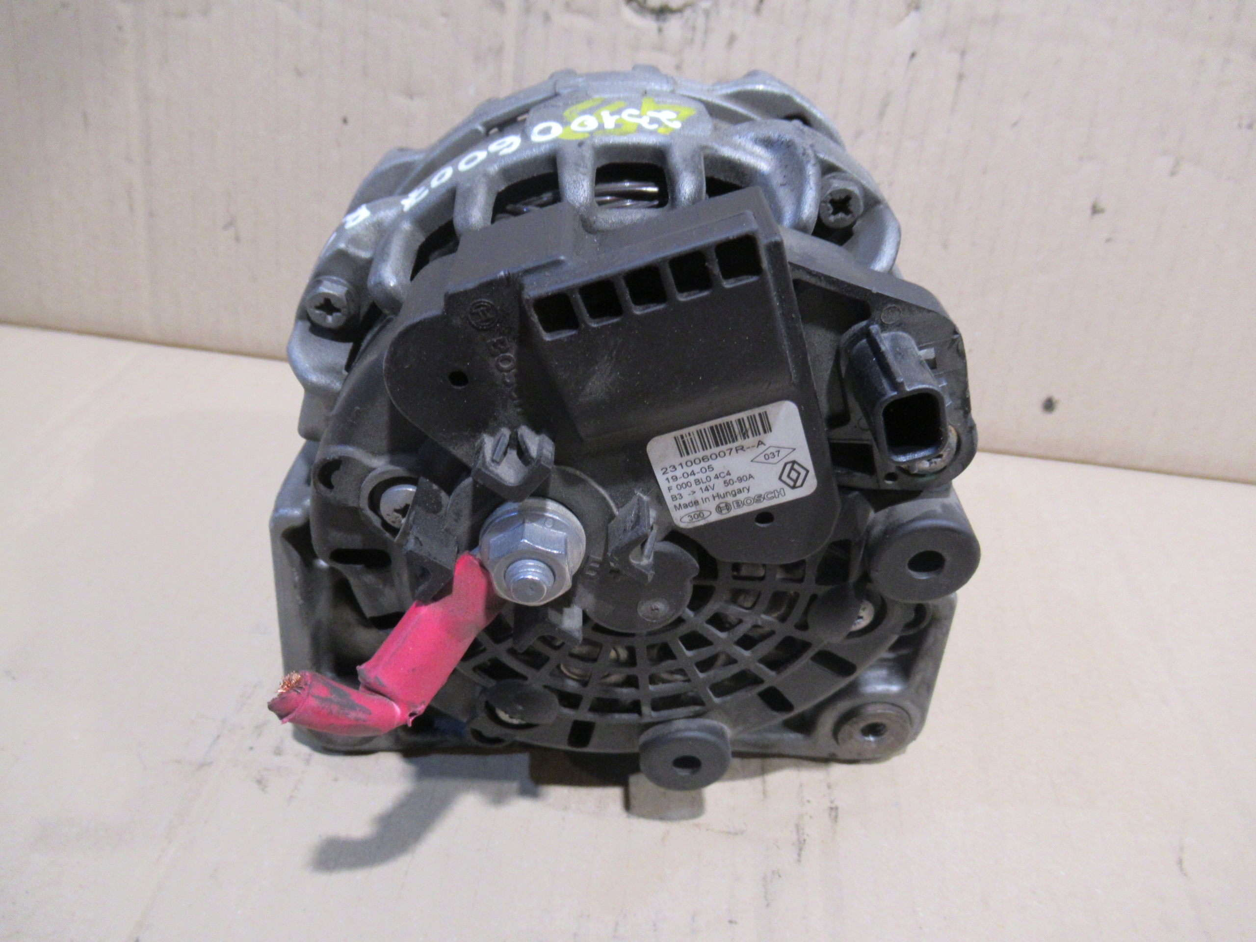 Alternator 231006007R Renault Clio IV Captur 1.0 Typ samochodu Samochody ciężarowe Samochody dostawcze Samochody osobowe