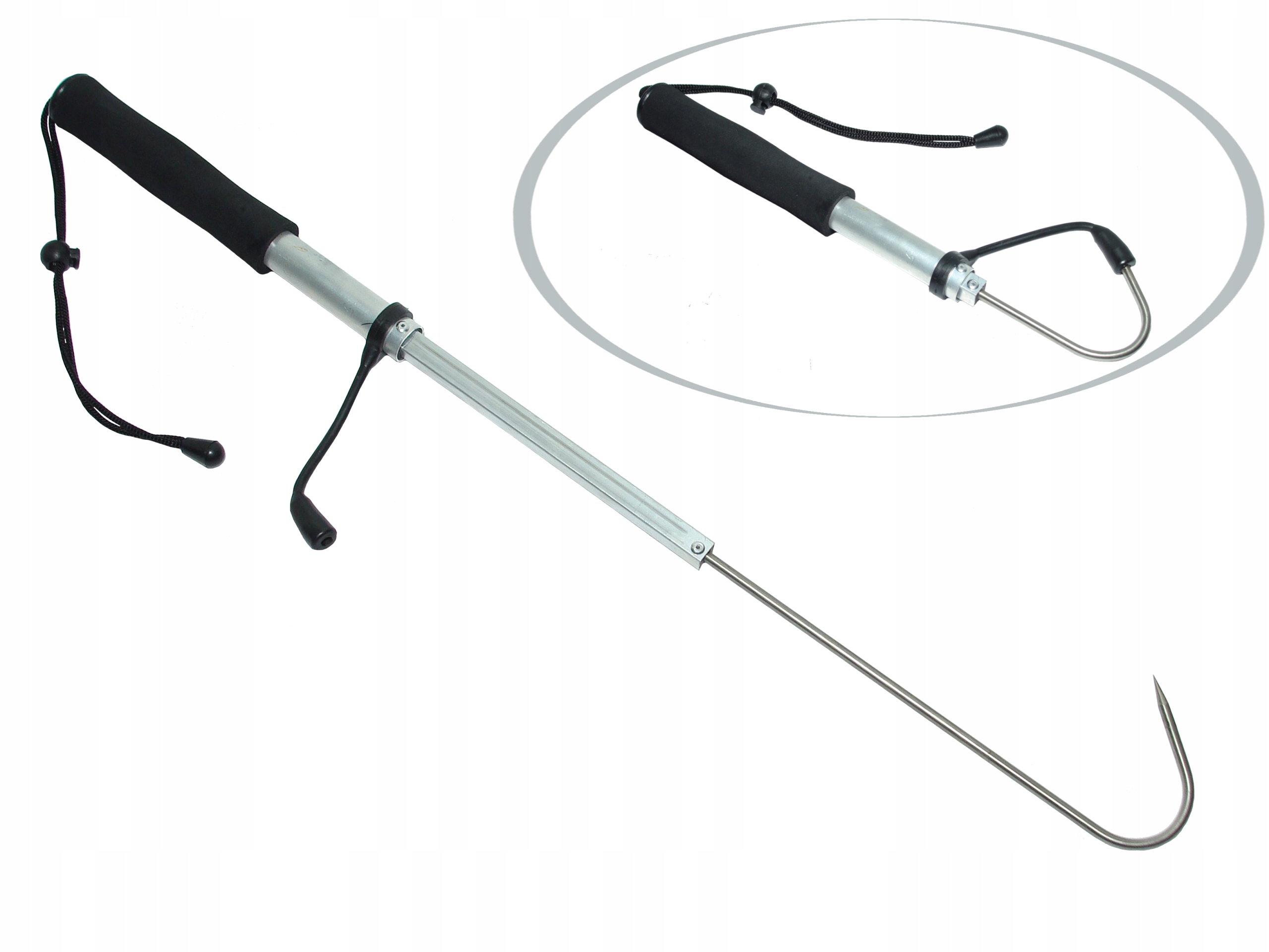 

Osęka hak wędkarski do podbierania telesekop 60 cm