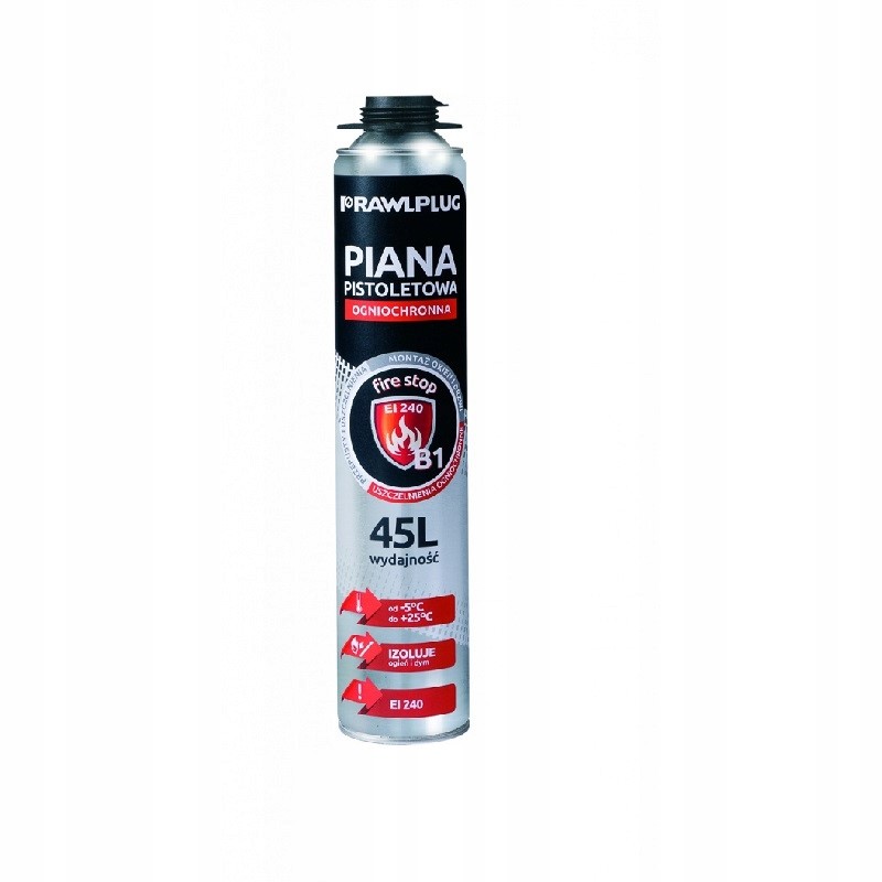Pena Ohňovzdorná Pištoľ B1 Rawlplug 750ML Sada 12 Ks