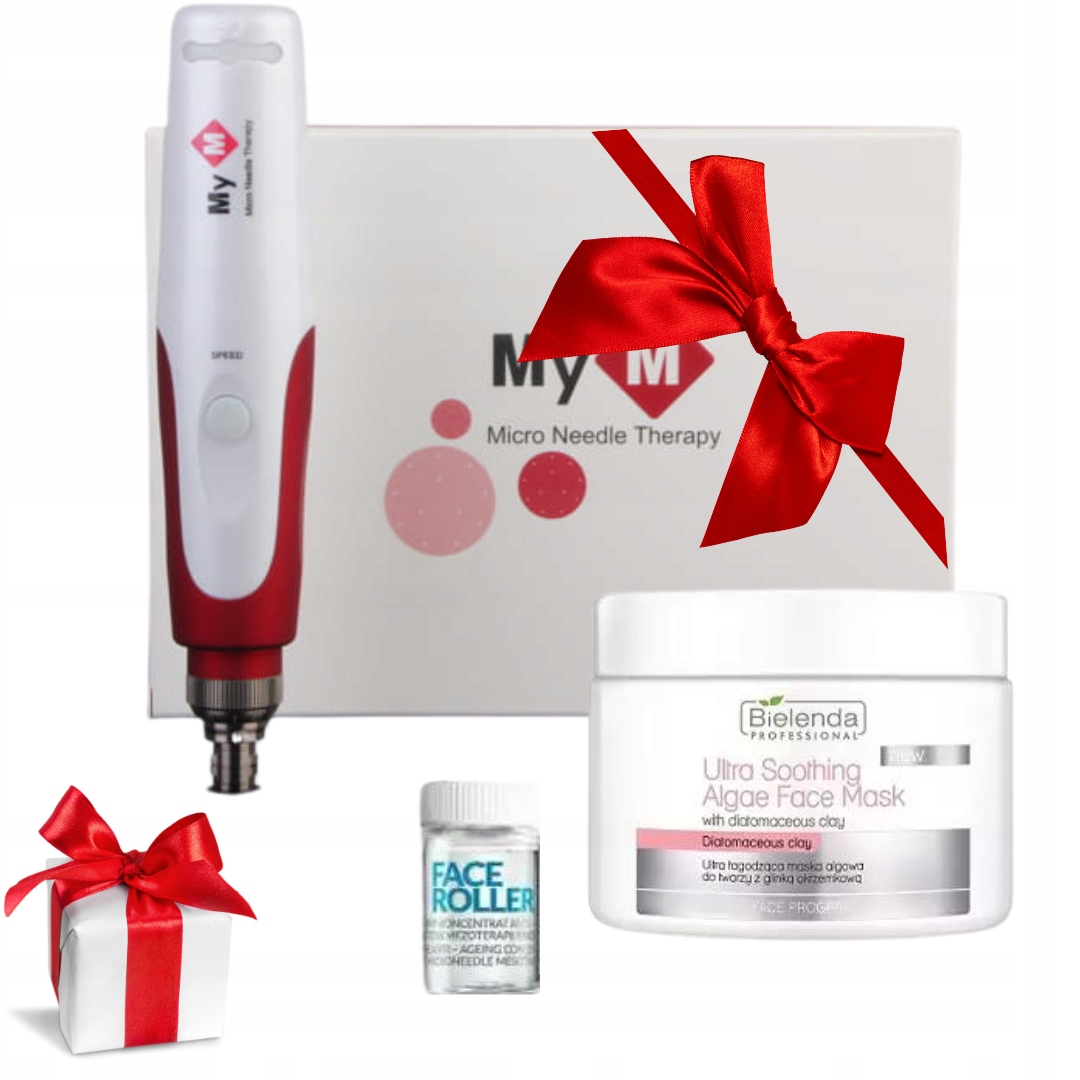 

dermapen N2+ face roller+ maska łagodząca