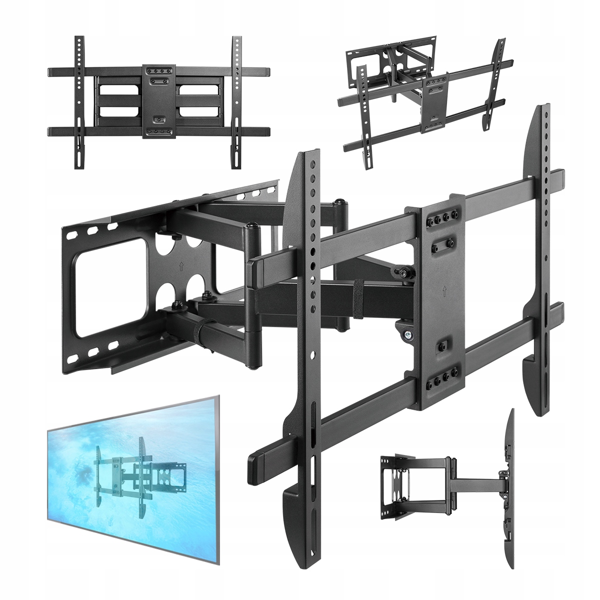 Nástěnný Pohyblivý Otočný Držák Pro Televizor XR-75X90L Sony, Pevný