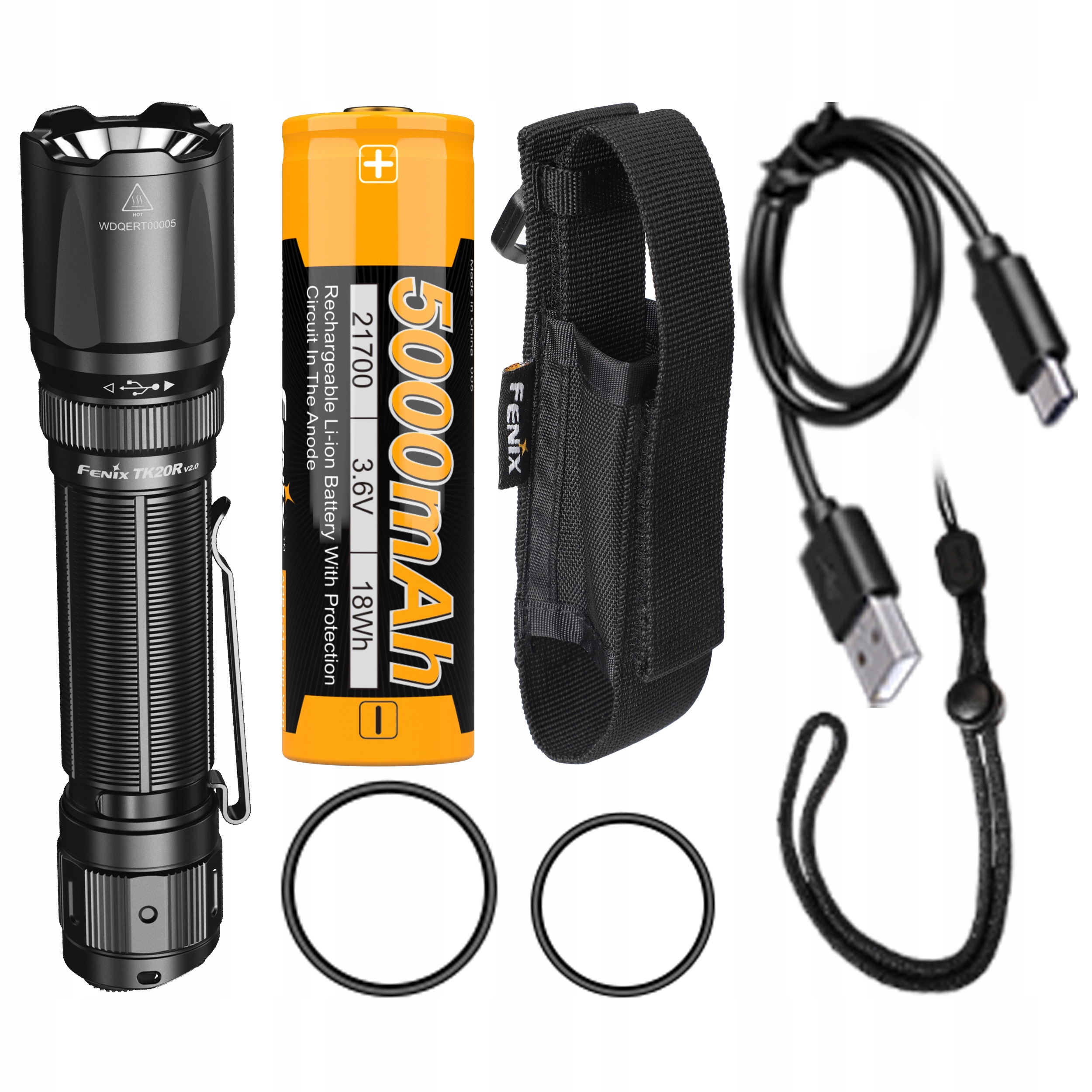 Фонарик Fenix LED TK20R V2. 0 3000 лм 475 м. USB-C