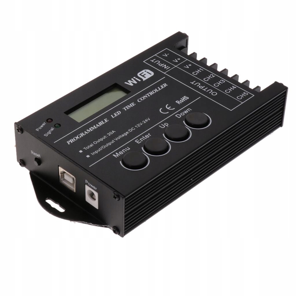 TC421 WiFi Programovatelný Led ovladač Časovač