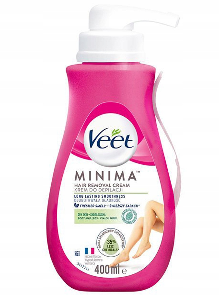 

Veet Minima Krem do depilacji skóra sucha 400 ml