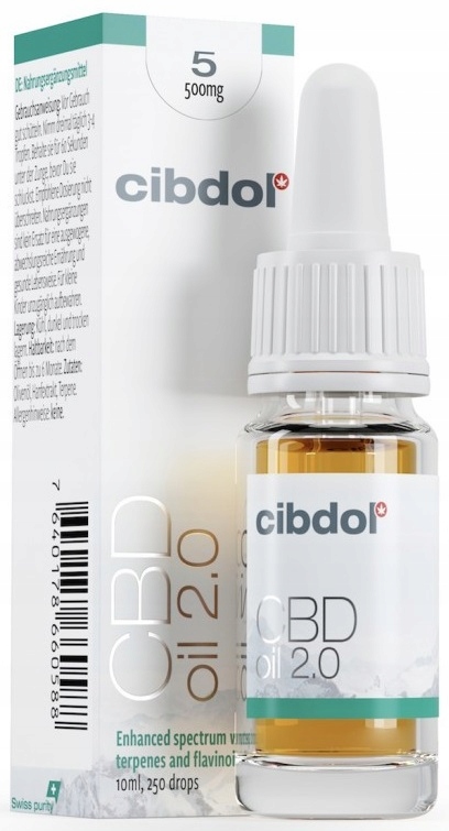 

Cibdol Olejek Konopny Cbd 5% 10ml