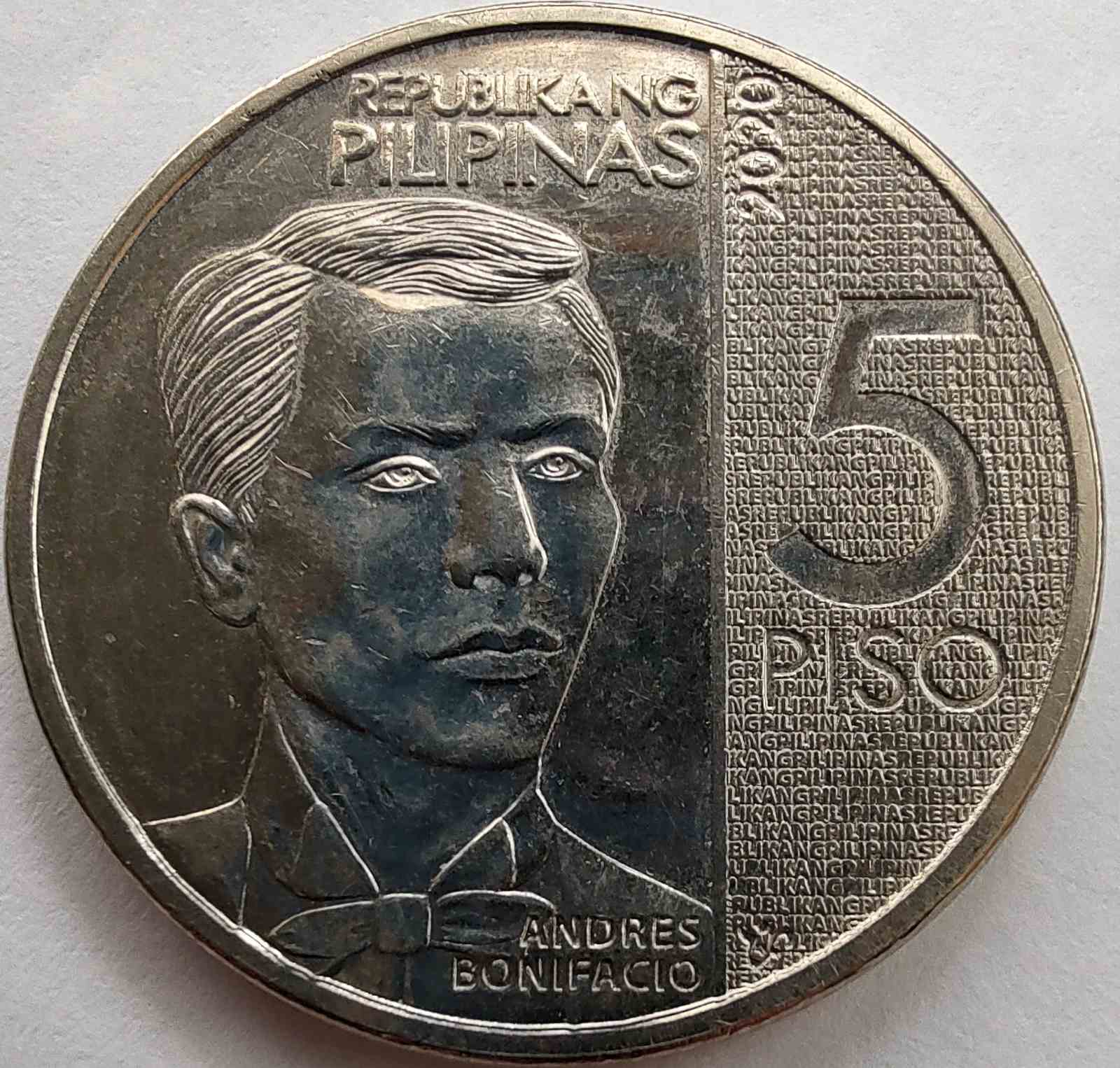 0863 - Filipiny 5 peso, 2020