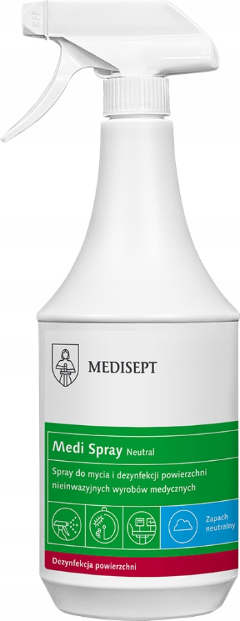 

Medisept Velox Spray Dezynfekcja Powierzchni 1L